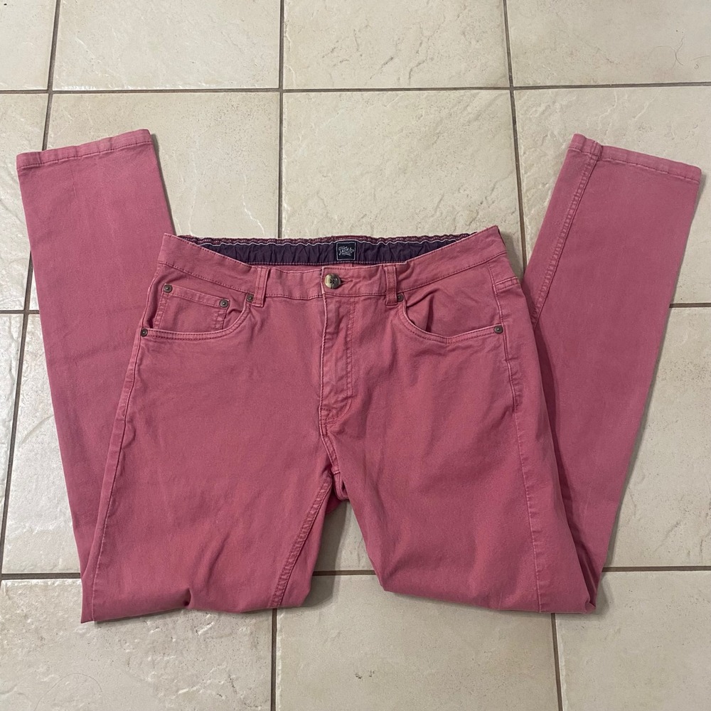 The Original Jacks Co. Bowie Fit Pink Colored Denim Jeans Size 32 Womens‎